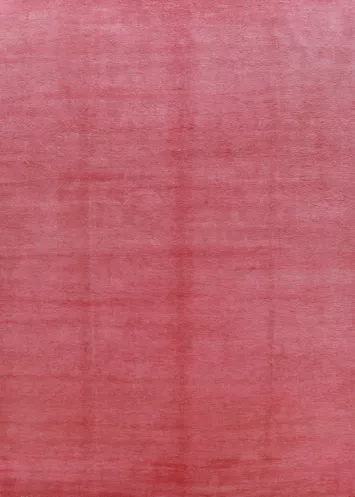 Pink Coral Modern Wool Gabbeh Persian Area Rug 9x12