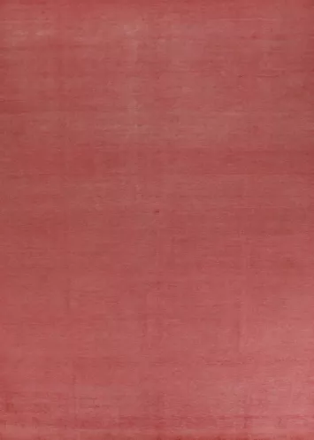 Solid Wool Gabbeh Persian Area Rug 9x12