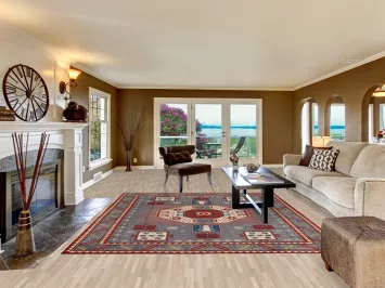 Handmade Wool Kazak Oriental Area Rug 8x10