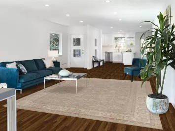 Vegetable Dye Wool Floral Oushak Oriental Area Rug 8x10