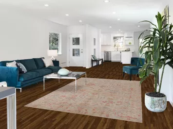 Vegetable Dye Oushak Turkish Area Rug 6x9