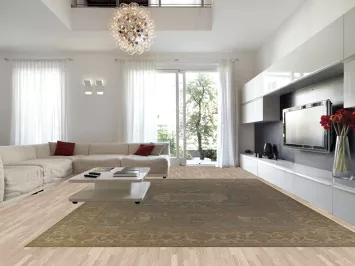 Handmade Oushak Vegetable Dye Large Rug 12x17