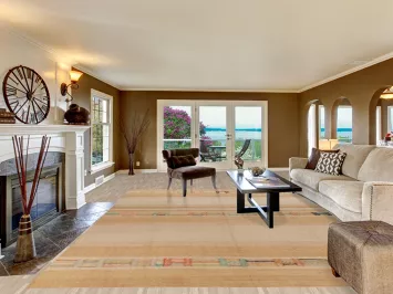 Contemporary Jute Kilim Turkish Large Rug 10x14