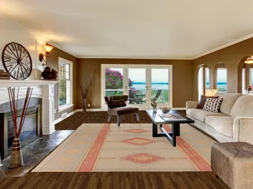 Contemporary Jute Kilim Turkish Area Rug 9x12