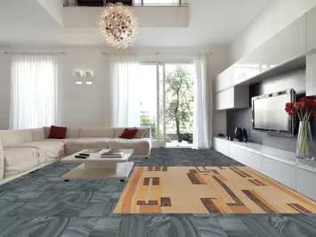 Vegetable Dye Jute Kilim Turkish Area Rug 9x12