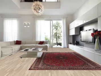 Traditional Signed Mashad Persian Large Rug 10x15