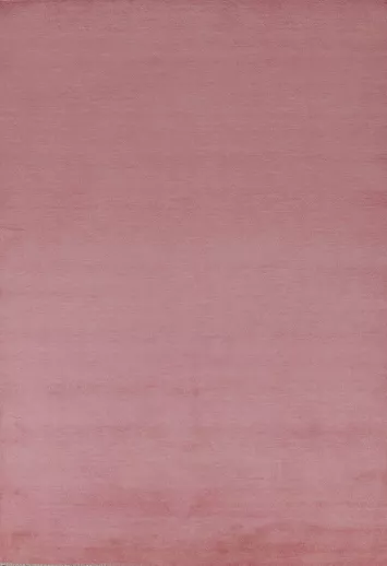 Light Pink Modern Gabbeh Vegetable Dye Area Rug 6x9