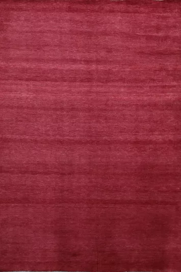 Contemporary Gabbeh Vegetable Dye Area Rug 6x9