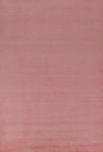 Light Pink Modern Gabbeh Vegetable Dye Area Rug 6x9