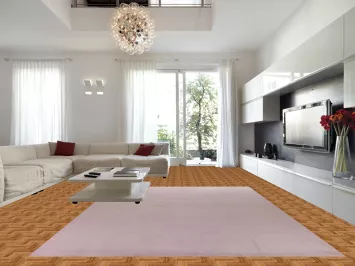 Vegetable Dye Wool Pastel Purple Gabbeh Persian Rug 10x14