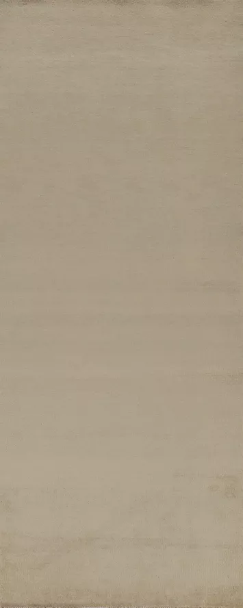 Vegetable Dye Green Gabbeh Persian Runner Rug 3x10