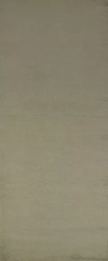 Handmade Green Gabbeh Vegetable Dye Runner Rug 3x10