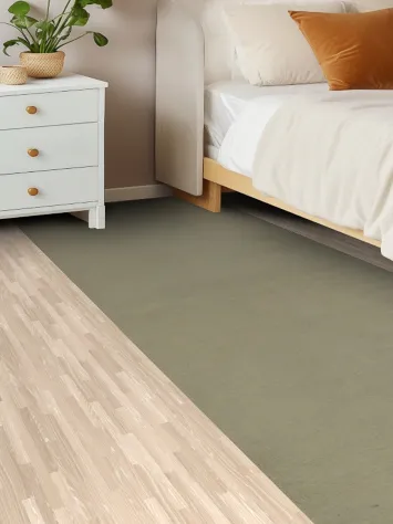 Handmade Green Gabbeh Vegetable Dye Runner Rug 3x10