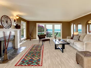 Geometric Wool Kilim Oriental Runner Rug 3x13