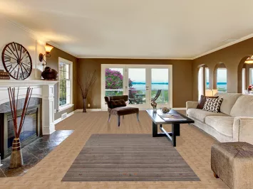 Handmade Wool Gabbeh Oriental Area Rug 5x8