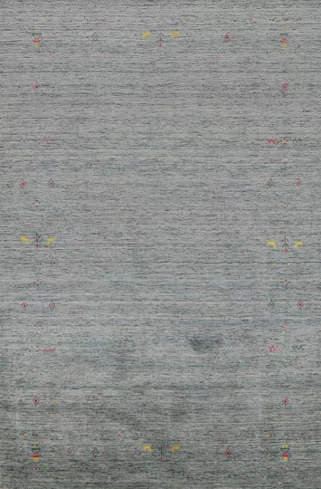 Handmade Wool Gabbeh Oriental Area Rug 5x8