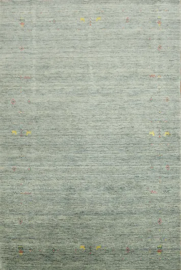 Handmade Wool Gabbeh Oriental Area Rug 5x8
