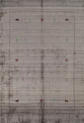 Handmade Gabbeh Oriental Rug 4x6