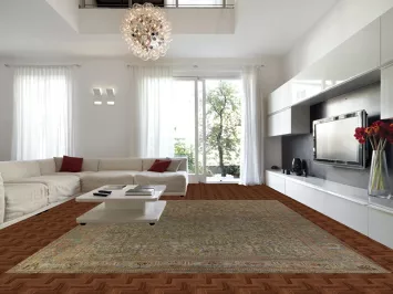 Pre-1900 Antique Vegetable Dye Bakhtiari Persian Large Rug 12x16