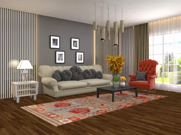 Tribal Wool Heriz Serapi Indian Runner Rug 4x10