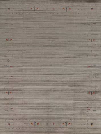 Handmade Wool Gabbeh Indian Area Rug 8x10