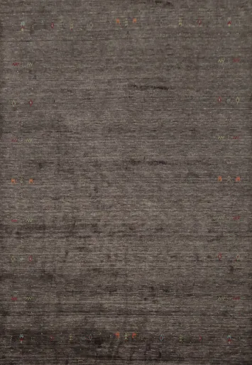 Stylish Gabbeh Area Rug 8x10 Offering a Touch of Sophisticated Simplicity
