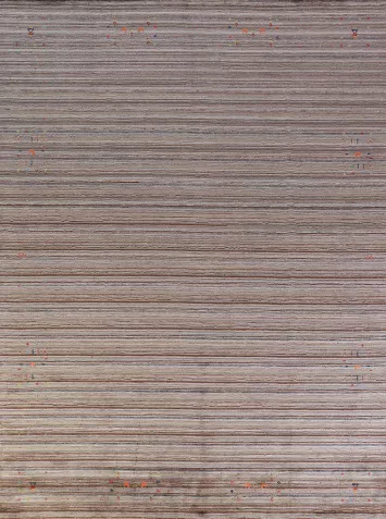 Handmade Wool Gabbeh Indian Area Rug 9x12