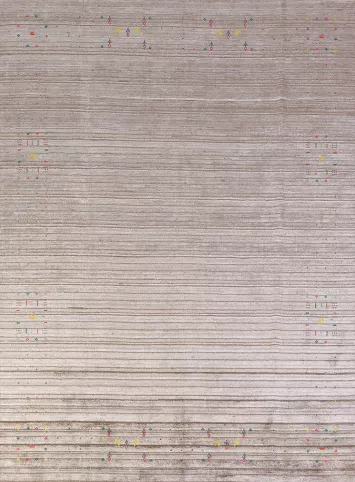 Tribal Gabbeh Indian Area Rug 8x10