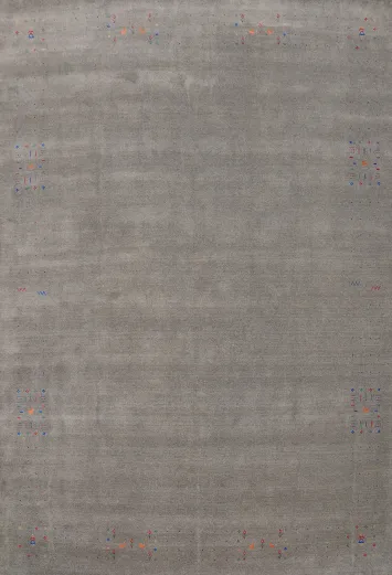 Handmade Wool Gabbeh Indian Area Rug 9x12