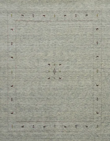 Tribal Gabbeh Indian Area Rug 8x10