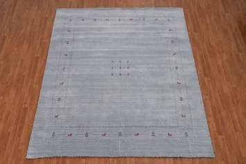 Handmade Wool Gabbeh Indian Area Rug 8x10