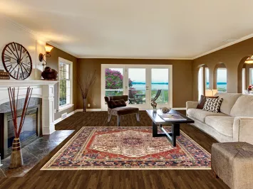 Handmade Wool Heriz Serapi Indian Area Rug 8x10