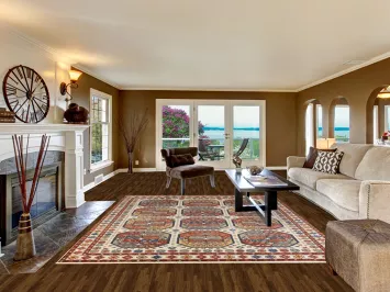 Geometric Heriz Serapi Oriental Area Rug 8x10