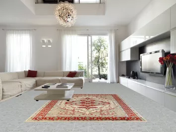 Handmade Wool Heriz Serapi Oriental Area Rug 9x12