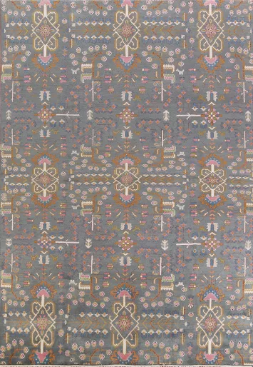 Geometric Heriz Serapi Oriental Area Rug 9x12