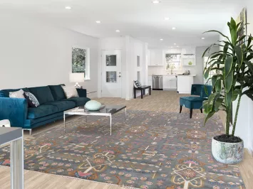 Geometric Heriz Serapi Oriental Area Rug 9x12