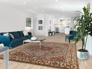 Handmade Wool Heriz Serapi Oriental Area Rug 8x10