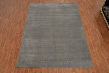 Handmade Wool Gabbeh Indian Area Rug 9x12