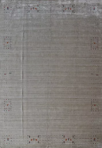 Handmade Wool Gabbeh Indian Area Rug 9x12