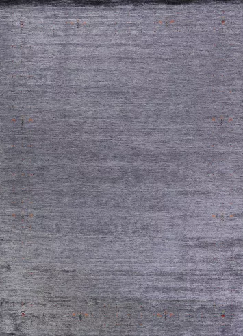 Handmade Blue Gabbeh Indian Area Rug 9x12