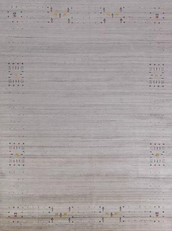 Tribal Gabbeh Indian Area Rug 8x10