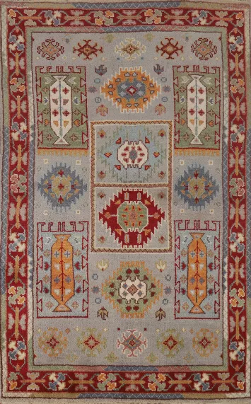 Handmade Heriz Serapi Indian Rug 4x6