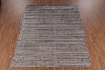 Tribal Wool Gabbeh Indian Area Rug 8x10