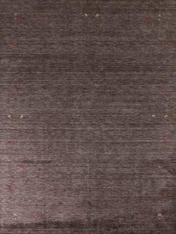 Brown Wool Gabbeh Indian Area Rug 8x10