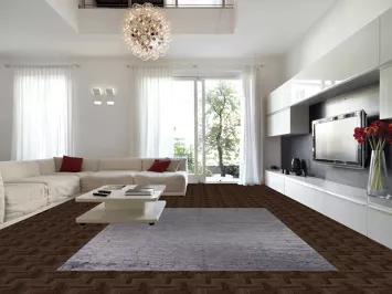 Handmade Gabbeh Indian Area Rug 9x12