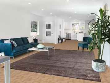 Handmade Gabbeh Indian Area Rug 8x10