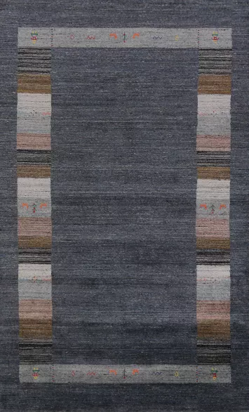 Tribal Wool Gabbeh Oriental Area Rug 6x10