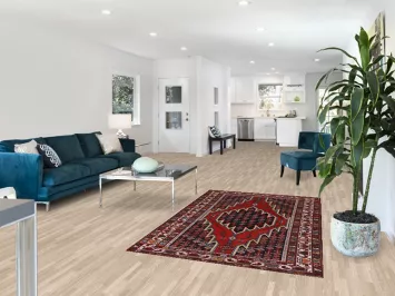 Vegetable Dye Navy Blue & Red Hamedan Persian Rug 4x7