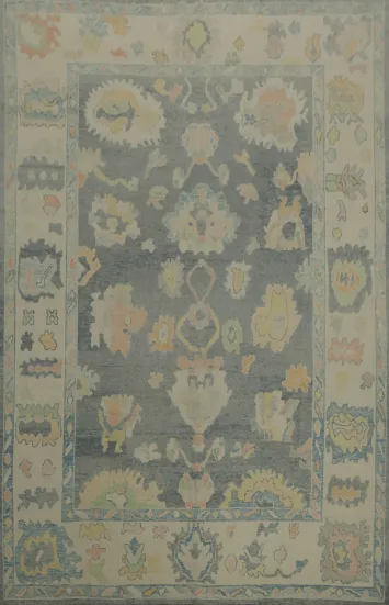Chic and Stylish Oushak Large Rug 10x14 Ideal for Any Room Decor