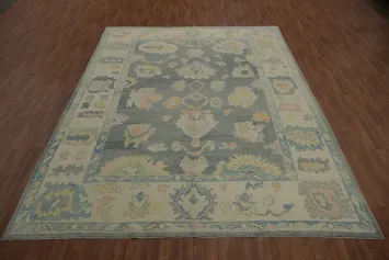 Chic and Stylish Oushak Large Rug 10x14 Ideal for Any Room Decor